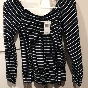 Stripped long sleeve